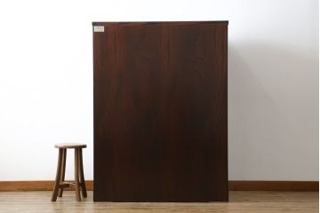 中古　美品　岩谷堂箪笥　存在感のある金具と美しい杢目が目を惹く整理箪笥(和タンス、収納箪笥、衣装箪笥、引き出し、チェスト)(R-078016)