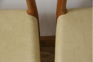デンマークビンテージ　J.L.Mollers(J.L.モラー)　Niels.O.Moller(ニールス・O・モラー)　モデル79　チーク材　モダンで品のあるデザインが魅力的なダイニングチェア2脚セット(椅子、イス、北欧、ヴィンテージ、バラ売り可能)(R-078017)