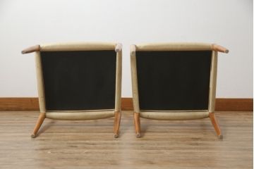 デンマークビンテージ　J.L.Mollers(J.L.モラー)　Niels.O.Moller(ニールス・O・モラー)　モデル79　チーク材　モダンで品のあるデザインが魅力的なダイニングチェア2脚セット(椅子、イス、北欧、ヴィンテージ、バラ売り可能)(R-078017)