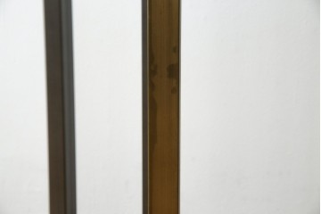 中古　美品!!　直線的なデザインがスタイリッシュなアパレル用ハンガーラック　(R-078019)