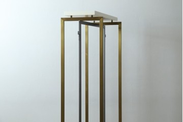 中古　美品!!　スタイリッシュなアパレル用ハンガーラック　(R-078020)