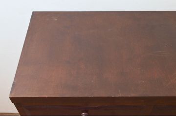 中古　美品　松本民芸家具　D-34型整理タンス　和洋どちらの空間にも馴染む洋服タンス(収納たんす、衣装箪笥、引き出し、チェスト)(定価約43万6千円)(R-078041)