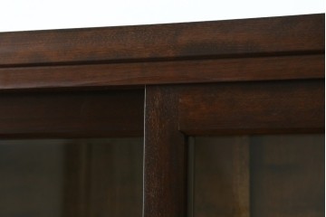 中古　美品　松本民芸家具　シンプルで使いやすいK-3型食器棚　定価約74万円　(R-078045)