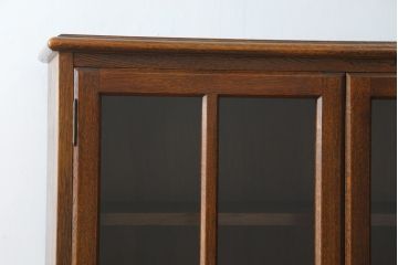 中古　美品!!　三越家具(現カントリーハウス)　Brugge(ブルージュ)　シンプルなデザインで取り入れやすいブックケース(本箱、本棚、書棚、収納棚、戸棚、キャビネット、飾り棚)(R-078049)