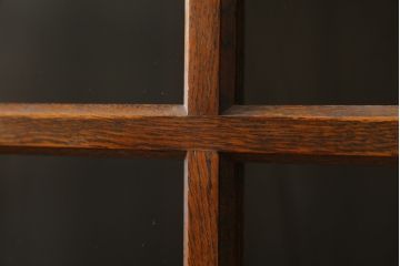 中古　美品!!　三越家具(現カントリーハウス)　Brugge(ブルージュ)　シンプルなデザインで取り入れやすいブックケース(本箱、本棚、書棚、収納棚、戸棚、キャビネット、飾り棚)(R-078049)
