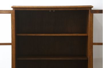 中古　美品!!　三越家具(現カントリーハウス)　Brugge(ブルージュ)　シンプルなデザインで取り入れやすいブックケース(本箱、本棚、書棚、収納棚、戸棚、キャビネット、飾り棚)(R-078050)