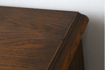 中古　美品!!　三越家具(現カントリーハウス)　Brugge(ブルージュ)　シンプルなデザインで取り入れやすいブックケース(本箱、本棚、書棚、収納棚、戸棚、キャビネット、飾り棚)(R-078050)