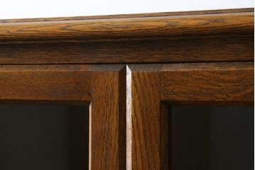 中古　美品!!　三越家具(現カントリーハウス)　Brugge(ブルージュ)　シンプルなデザインで取り入れやすいブックケース(本箱、本棚、書棚、収納棚、戸棚、キャビネット、飾り棚)(R-078050)