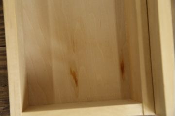 中古　美品!!　軽井沢彫り　咲き誇る桜の彫刻が華やかなドレッサー(鏡台、化粧台、ミラー)(R-078053)