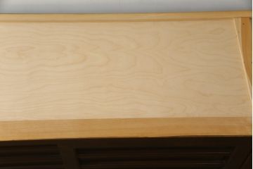 中古　美品　松本民芸家具　和モダンな雰囲気を醸し出す舞良型ローボード(サイドボード、テレビ台、テレビボード、リビングボード、収納棚、戸棚)(R-078079)