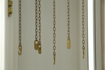 中古　美品!!　イタリア製　ブランド家具　分銅式　豪華な装飾が魅力のロココ調ホールクロック　定価約240万円相当　(R-078088)