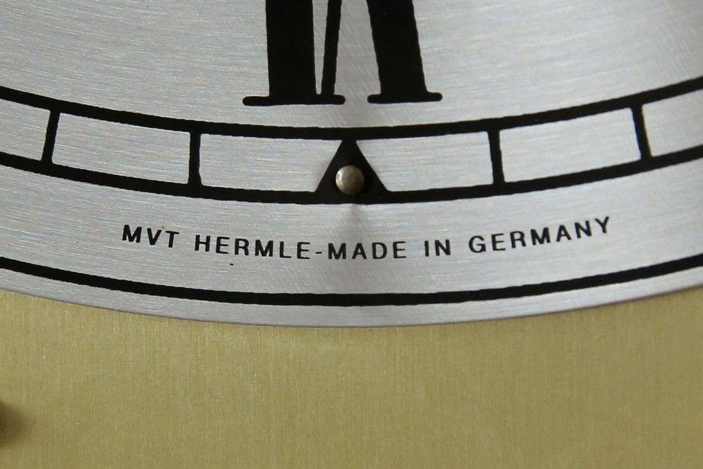 中古　美品　花梨(カリン)材　細やかな装飾が美しいホールクロック　(R-078089)