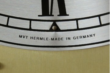 中古　美品　花梨(カリン)材　細やかな装飾が美しいホールクロック　(R-078089)