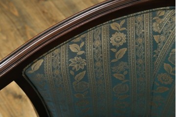 中古　maruni(マルニ木工)　KENT-COURT(ケントコート)　ブリティッシュコレクション　クラシカルなデザインのラウンジチェア　定価約22万円　(R-078093)