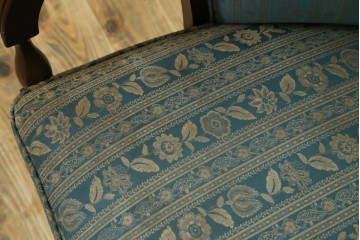 中古　maruni(マルニ木工)　KENT-COURT(ケントコート)　ブリティッシュコレクション　クラシカルなデザインのラウンジチェア　定価約22万円　(R-078093)