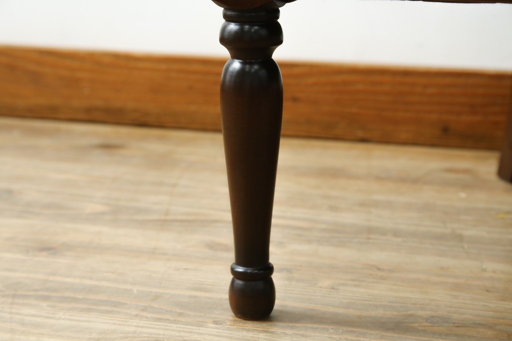 中古　maruni(マルニ木工)　KENT-COURT(ケントコート)　ブリティッシュコレクション　クラシカルなデザインのラウンジチェア　定価約22万円　(R-078093)