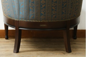中古　maruni(マルニ木工)　KENT-COURT(ケントコート)　ブリティッシュコレクション　クラシカルなデザインのラウンジチェア　定価約22万円　(R-078093)