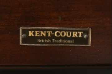 中古　maruni(マルニ木工)　KENT-COURT(ケントコート)　随所に施された上品な意匠が魅力的な二人掛けソファ(2P、2人掛け、ラブソファ、アームソファ)(R-078094)