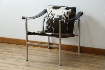 中古　Cassina(カッシーナ)　ル・コルビ(Pierre Jeanneret) ピエール・ジャンヌレ(Pierre Jeanneret) シャルロット・ペリアン(Charlotte Perriand)　LC1　スリングチェア　定価約78万1千円　(R-078095)