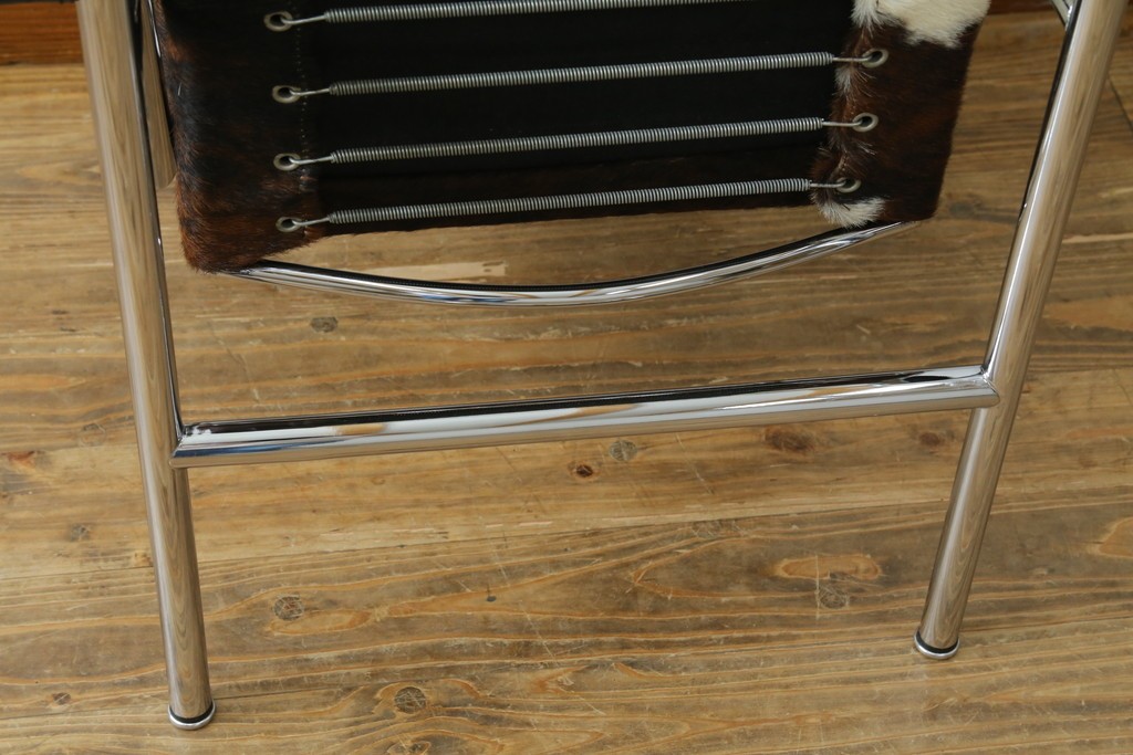 中古　Cassina(カッシーナ)　ル・コルビ(Pierre Jeanneret) ピエール・ジャンヌレ(Pierre Jeanneret) シャルロット・ペリアン(Charlotte Perriand)　LC1　スリングチェア　定価約78万1千円　(R-078095)