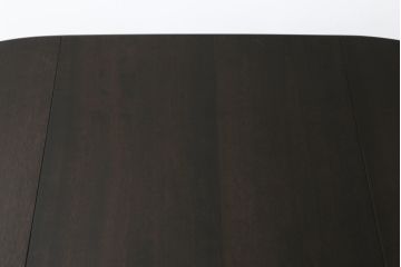 中古　美品　松本民芸家具　M型バタフライ卓(楕円)　凝った脚のデザインが優雅さを際立たせるバタフライテーブル(ドロップリーフテーブル、エクステンションテーブル、食卓、ダイニングテーブル、2人掛け、4人掛け、2P、4P)(定価約28万)(R-078100)