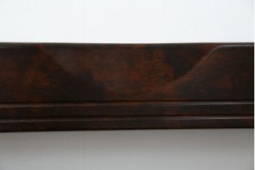 中古　美品　山室家具製作所　民芸家具　北の匠　木のぬくもりを感じる収納付きベンチ(板座チェア、長椅子、イス)(R-078102)