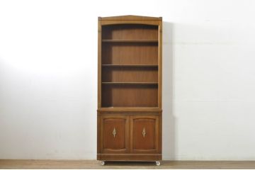 中古　DREXEL HERITAGE(ドレクセルヘリテイジ)　Triune(トライユン)　上品な佇まいのブックケース(シェルフ、本棚、飾り棚、キャビネット、収納棚、重ねキャビネット)(R-078106)