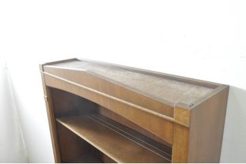 中古　DREXEL HERITAGE(ドレクセルヘリテイジ)　Triune(トライユン)　上品な佇まいのブックケース(シェルフ、本棚、飾り棚、キャビネット、収納棚、重ねキャビネット)(R-078106)