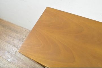 中古　高級品!!　スペイン　バロッサバレンティ(VARO,S.A. VALENTI)　ナチュラルモダンな佇まいのサイドテーブル(ナイトテーブル、エンドテーブル、花台、電話台、飾り台、サイドチェスト)(R-078111)