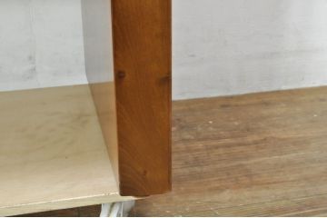 中古　高級品!!　スペイン　バロッサバレンティ(VARO,S.A. VALENTI)　ナチュラルモダンな佇まいのサイドテーブル(ナイトテーブル、エンドテーブル、花台、電話台、飾り台、サイドチェスト)(R-078112)