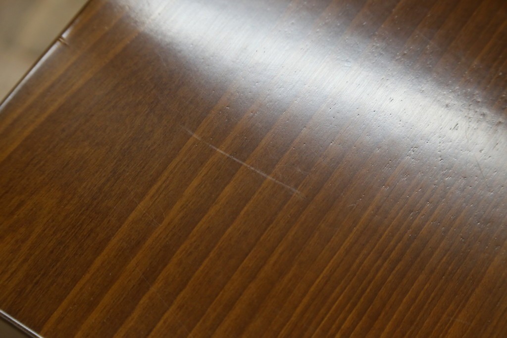 中古　高級品!!　スペイン　バロッサバレンティ(VARO,S.A. VALENTI)　ナチュラルモダンな佇まいのサイドテーブル　(R-078112)