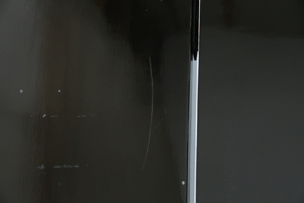 アジアンビンテージ　韓国　花鳥図の螺鈿(ラデン)細工が美しい4連衝立て　定価約120万円　(R-078123)