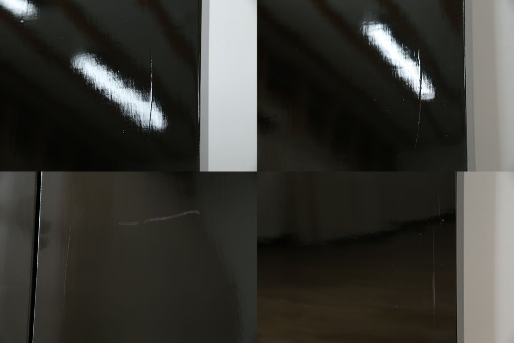 アジアンビンテージ　韓国　花鳥図の螺鈿(ラデン)細工が美しい4連衝立て　定価約120万円　(R-078123)