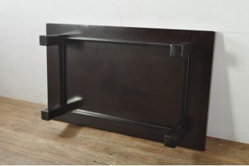 中古　美品!!　輪島塗り　独特の存在感を放つ蒔絵座卓(ローテーブル、センターテーブル、リビングテーブル)(定価約190万円)(R-078131)