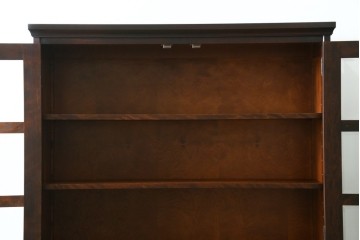 中古　北海道民芸家具　和洋どちらのお部屋にも馴染むブックケース　(R-078156)