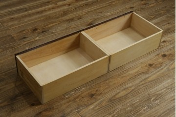 中古　北海道民芸家具　和洋どちらのお部屋にも馴染むブックケース　(R-078156)
