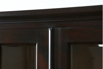 中古　北海道民芸家具　和洋どちらのお部屋にも馴染むブックケース　(R-078156)