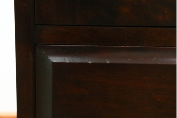 中古　北海道民芸家具　和洋どちらのお部屋にも馴染むブックケース　(R-078156)
