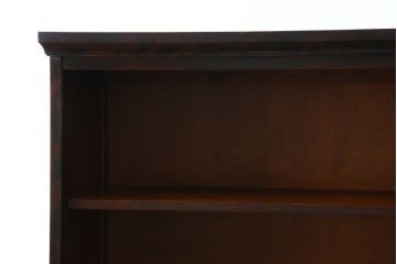中古　北海道民芸家具　ブックケースリメイク　和洋どちらのお部屋にも馴染むオープンラック(オープンシェルフ、ブックシェルフ、本棚、書棚、収納棚、飾り棚、陳列棚、ディスプレイラック)(R-078157)