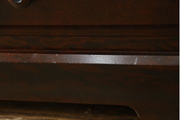 中古　北海道民芸家具　ブックケースリメイク　和洋どちらのお部屋にも馴染むオープンラック(オープンシェルフ、ブックシェルフ、本棚、書棚、収納棚、飾り棚、陳列棚、ディスプレイラック)(R-078157)