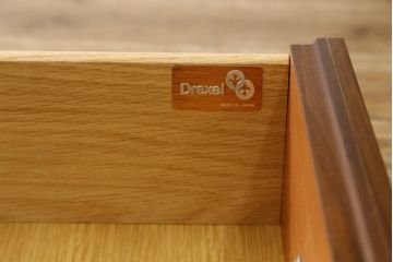 中古　美品　DREXEL HERITAGE(ドレクセルヘリテイジ)　Triune(トライユン)　上品な佇まいが魅力のマホガニー材製サイドボード(サイドチェスト、引き出し)(定価約70万円)(R-078159)