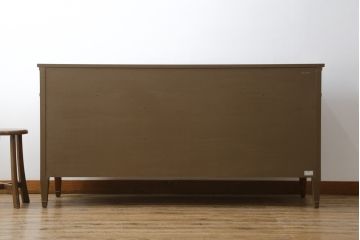 中古　美品　DREXEL HERITAGE(ドレクセルヘリテイジ)　Triune(トライユン)　上品な佇まいが魅力のマホガニー材製サイドボード(サイドチェスト、引き出し)(定価約70万円)(R-078159)