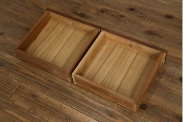 和製ビンテージ　高島屋取り扱い　神戸元町欧風家具　メープル不二屋製　高級感溢れるマホガニー材のライティングビューロー(簿記机、ワークデスク、在宅用、在宅ワーク用、ヴィンテージ)(R-078162)