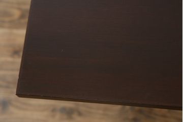 和製ビンテージ　高島屋取り扱い　神戸元町欧風家具　メープル不二屋製　高級感溢れるマホガニー材のライティングビューロー(簿記机、ワークデスク、在宅用、在宅ワーク用、ヴィンテージ)(R-078162)