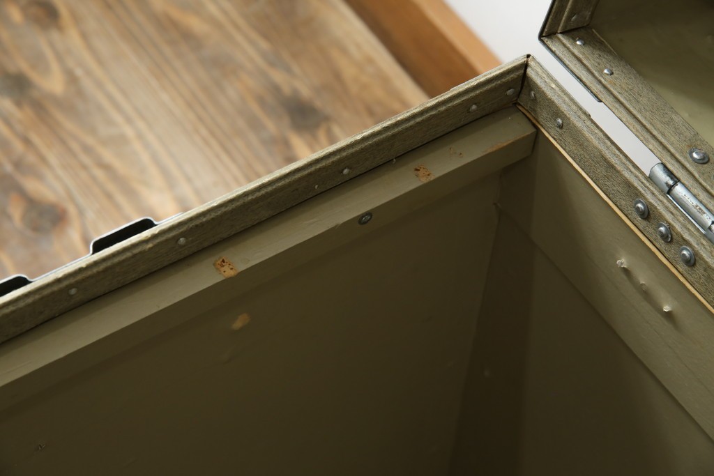 和製ヴィンテージ　KOWA INDUSTRY(コーワインダストリー)　無骨さの中に品を感じる船トランク　(R-078165)