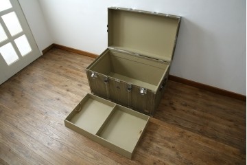 和製ヴィンテージ　KOWA INDUSTRY(コーワインダストリー)　無骨さの中に品を感じる船トランク　(R-078165)