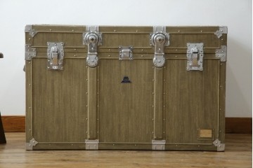 和製ヴィンテージ　KOWA INDUSTRY(コーワインダストリー)　無骨さの中に品を感じる船トランク　(R-078165)