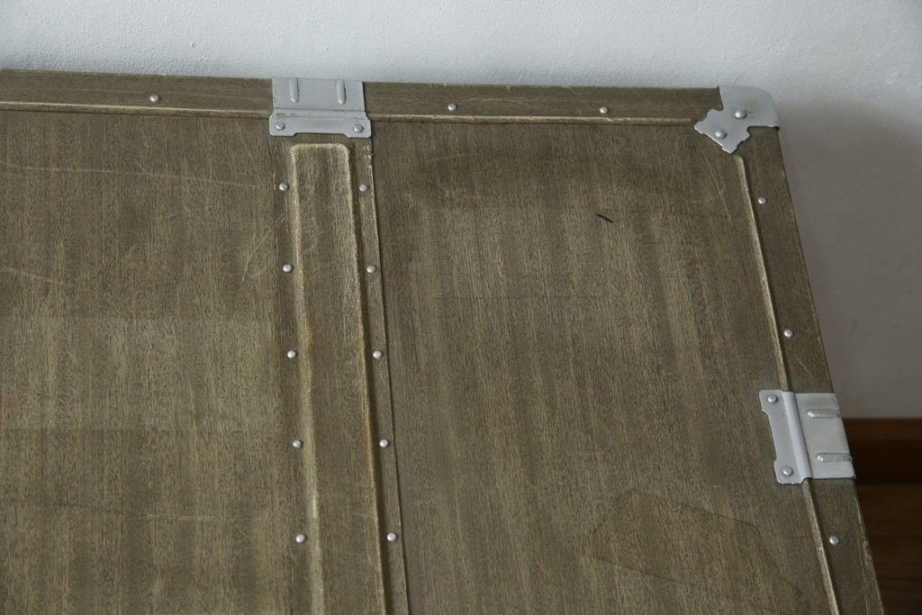 和製ヴィンテージ　KOWA INDUSTRY(コーワインダストリー)　無骨さの中に品を感じる船トランク　(R-078165)