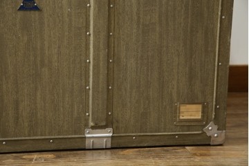 和製ヴィンテージ　KOWA INDUSTRY(コーワインダストリー)　無骨さの中に品を感じる船トランク　(R-078165)