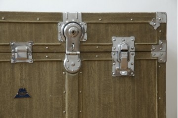 和製ヴィンテージ　KOWA INDUSTRY(コーワインダストリー)　無骨さの中に品を感じる船トランク　(R-078165)